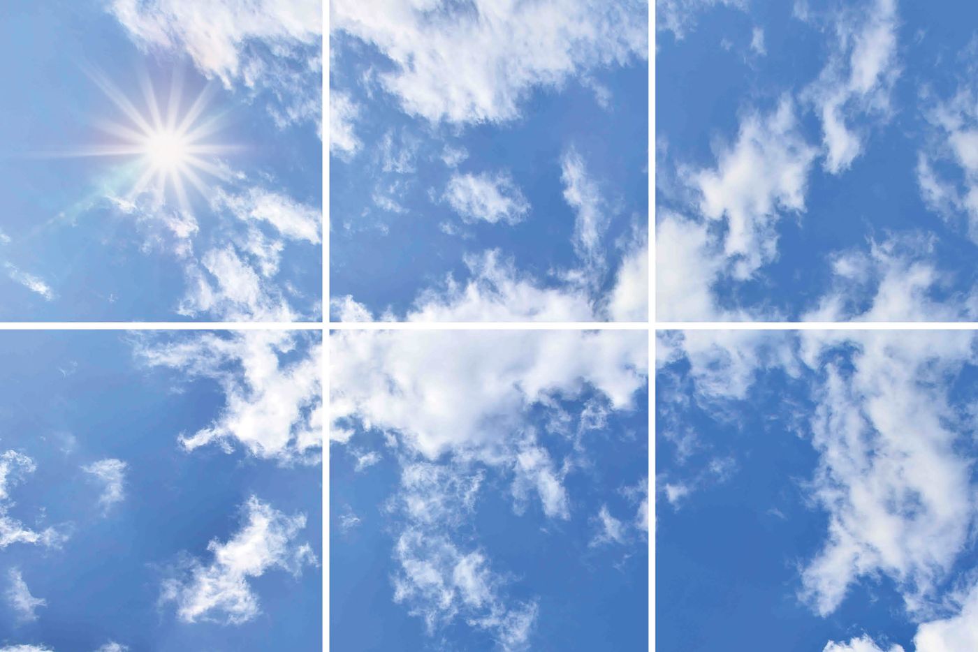 6 panelen (3x2), samenstelling 2