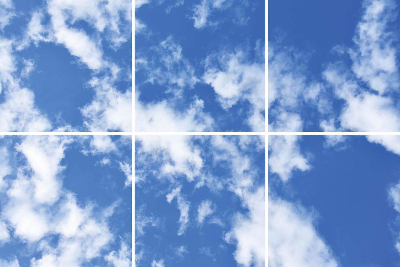 6 panelen (3x2)