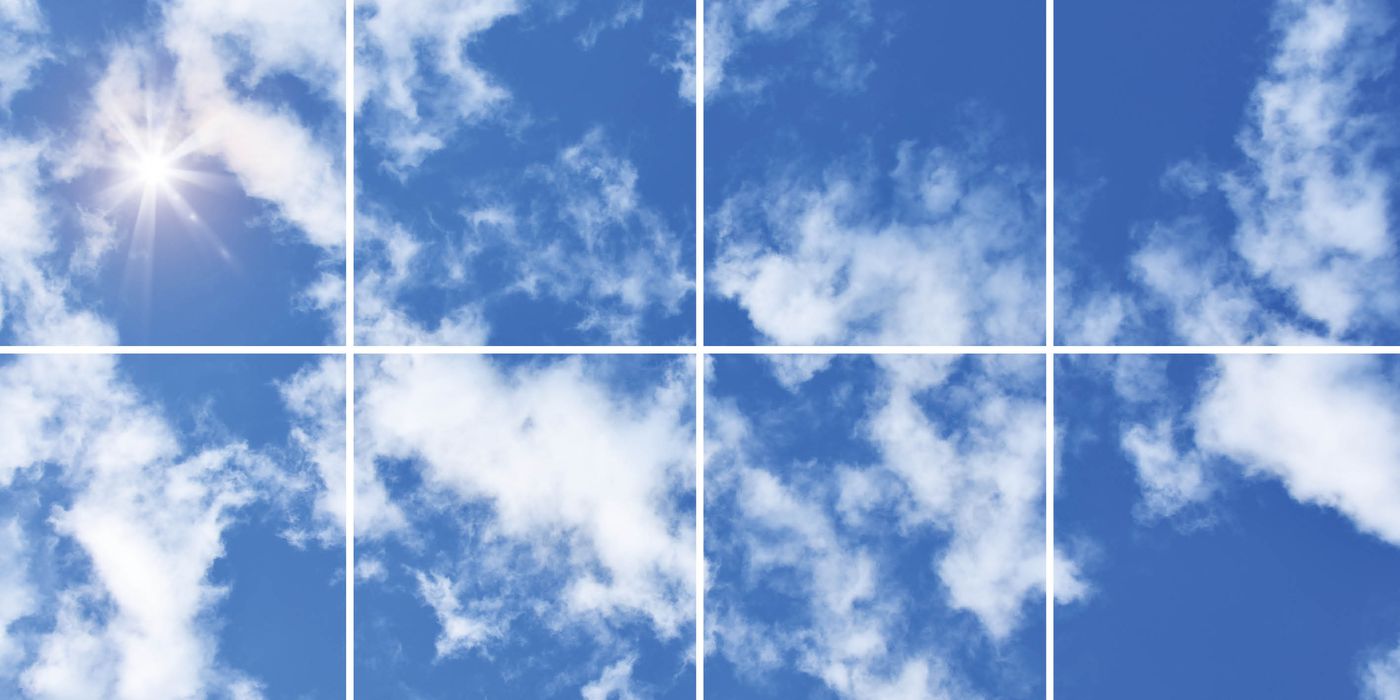 8 panelen (4x2), samenstelling 2