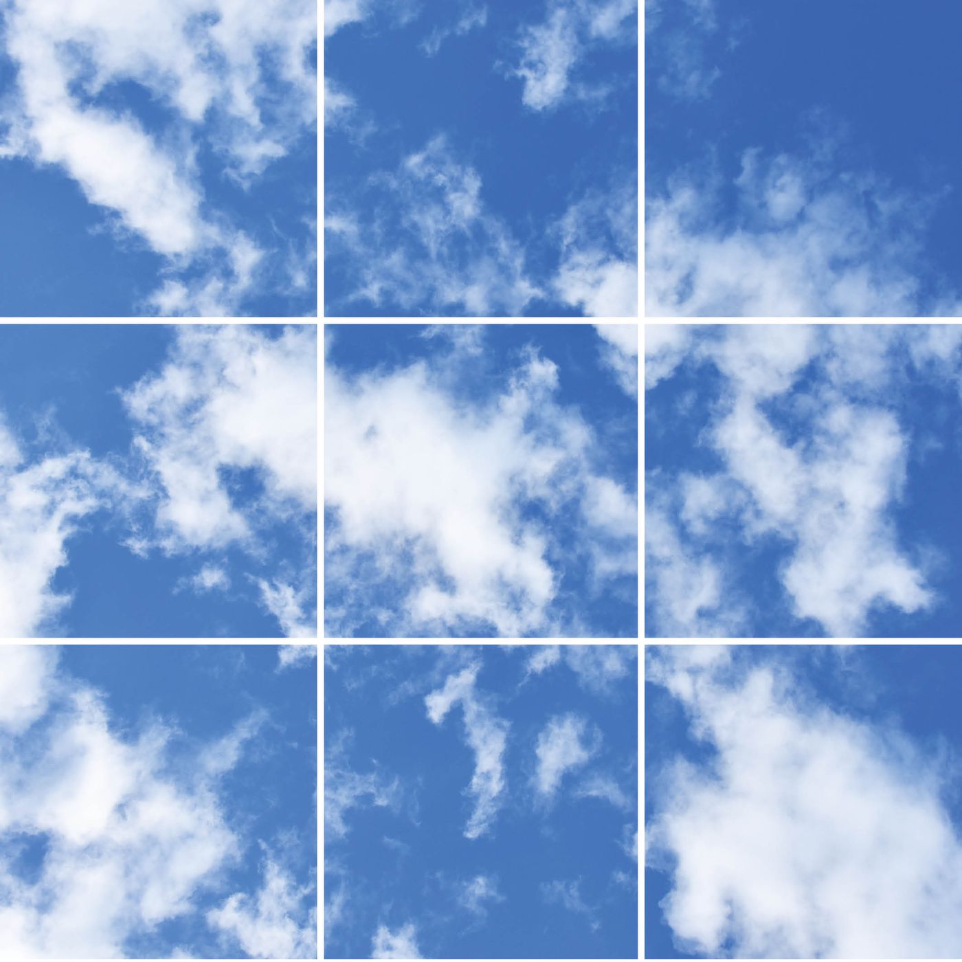 9 panelen (3x3)