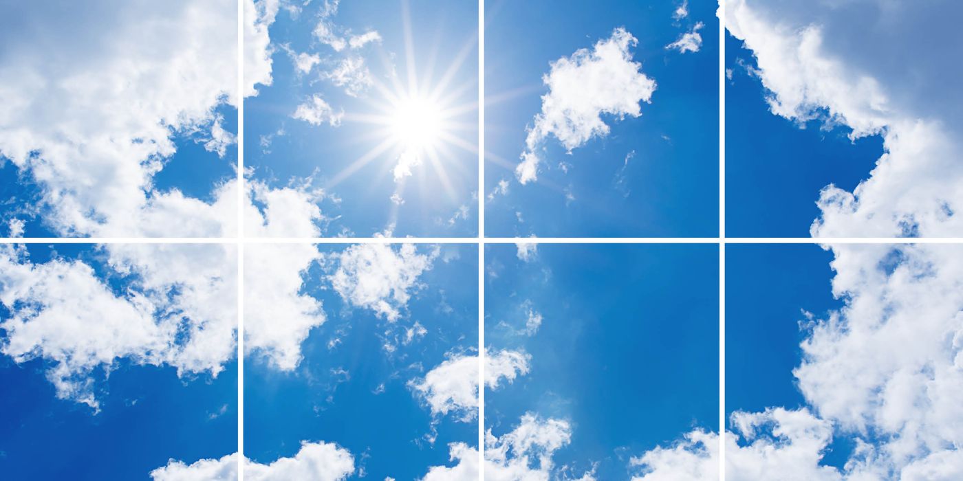8 panelen (4x2)