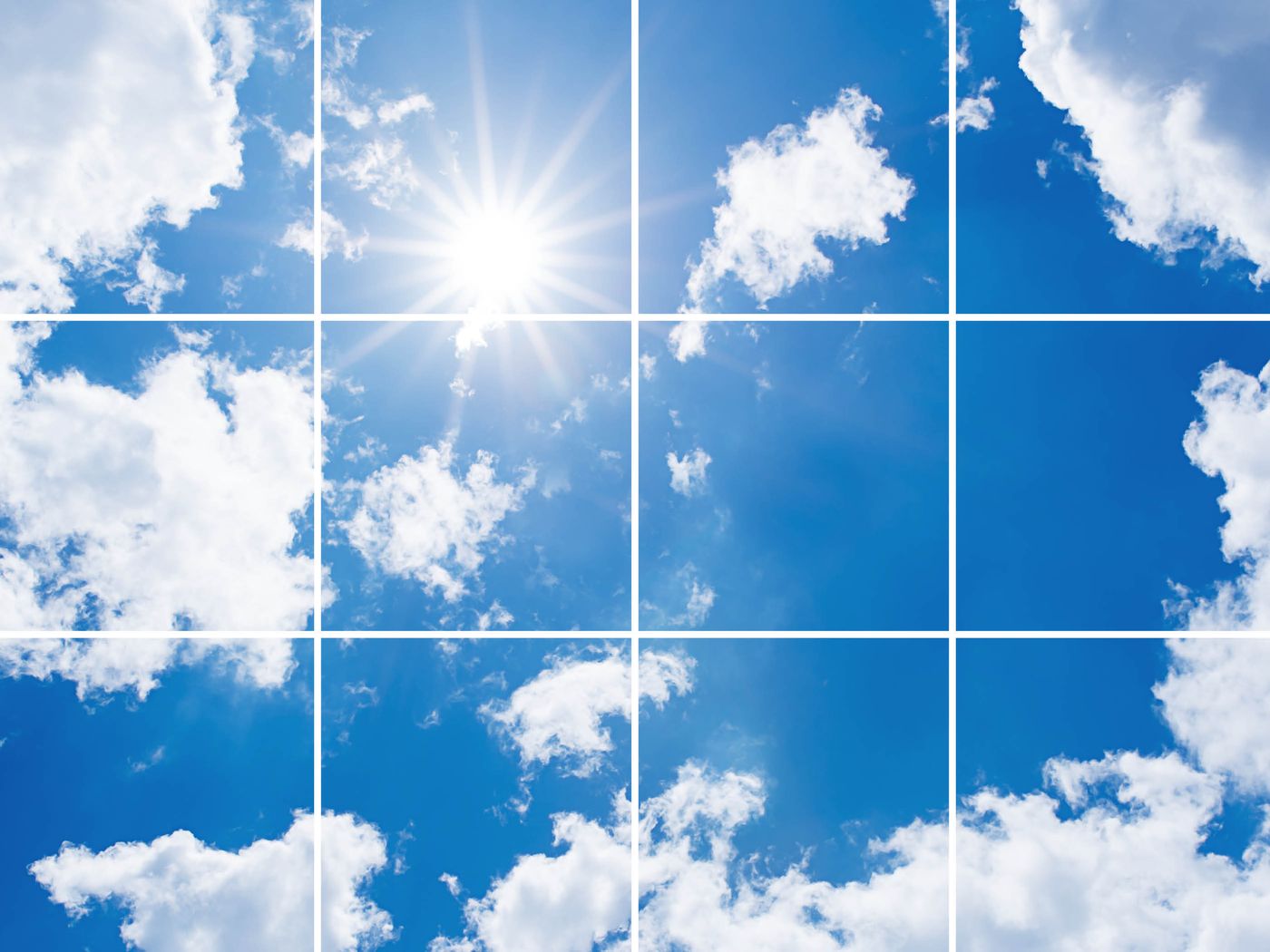 12 panelen (4x3)