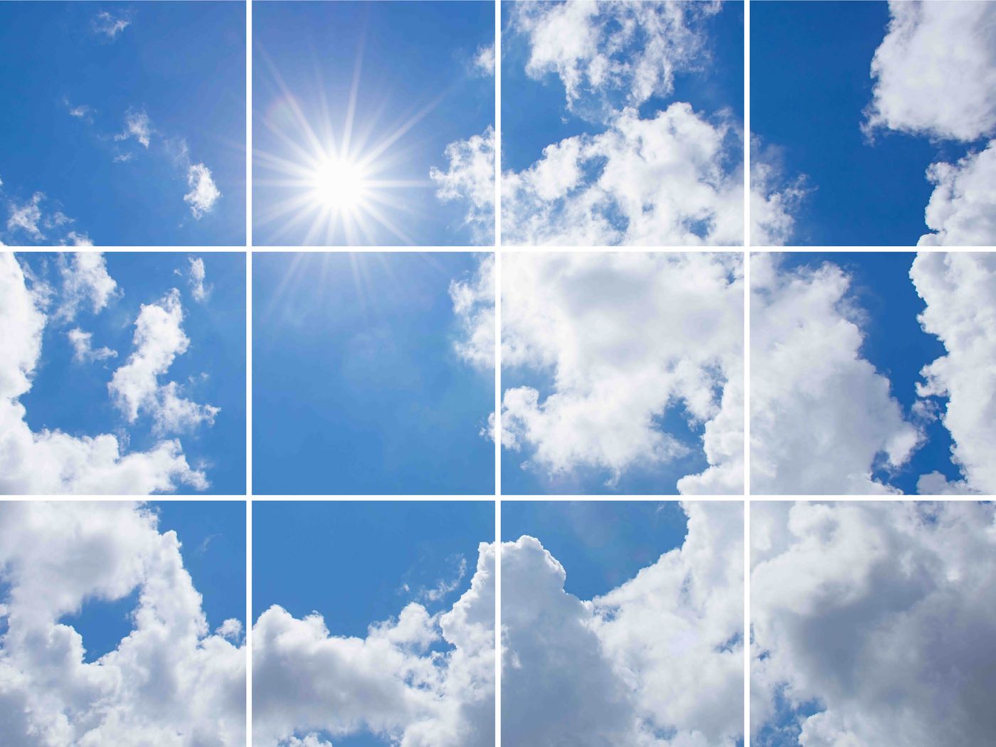 12 panelen (4x3)